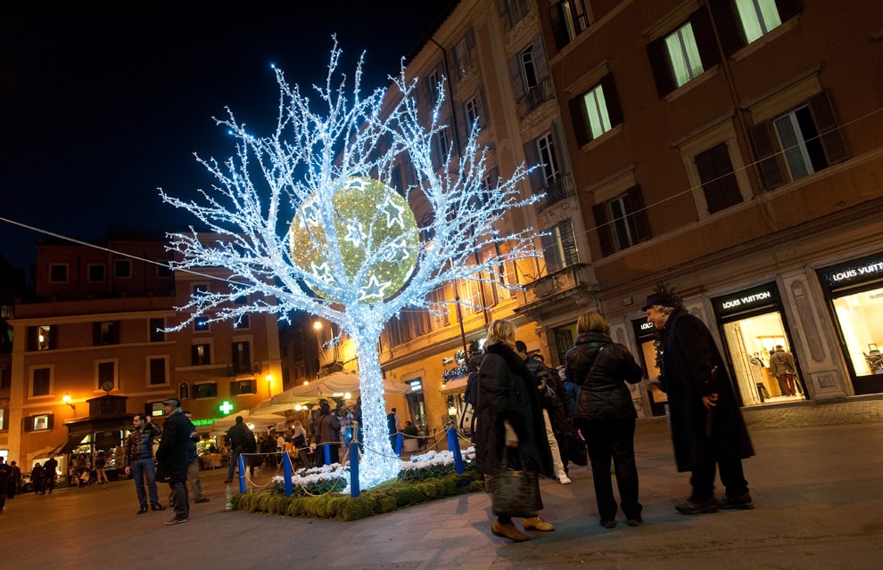 Las luces de Navidad que iluminan el mundo Navidad-roma--a