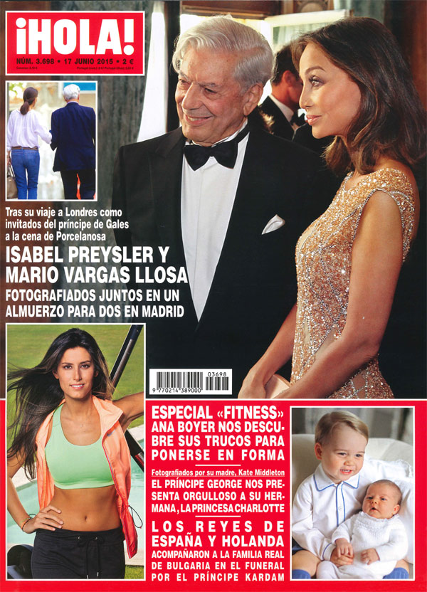 ISABEL PREYSLER Y MARIO VARGAS LLOSA  Hola-revista-3698--z