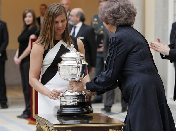 LA FAMILIA REAL ENTREGA LOS PREMIOS NACIONALES DEL DEPORTE Pnd-reina-sofia--a