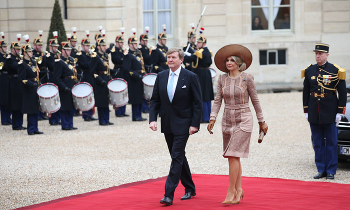 VIAJE DE ESTADO DE LOS REYES DE HOLANDA A FRANCIA Maxima-holanda--t