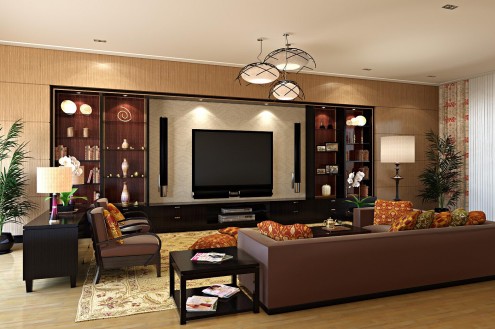  أحلى ديكورات فيلات 2012 Living_room_by_masvaley-495x329