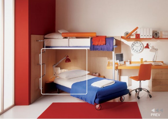 Kids bedroom designs by Mariani  كلاسك هاوس Kids-room-corner-582x412