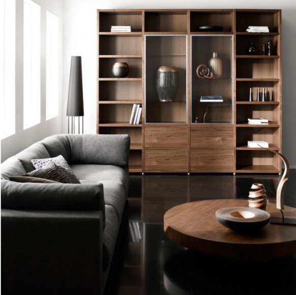  ديكورات من الخشب , ديكورات منوعة جديدة , احلى الديكورات للمنازل 2012 Living-room-couch-582x581