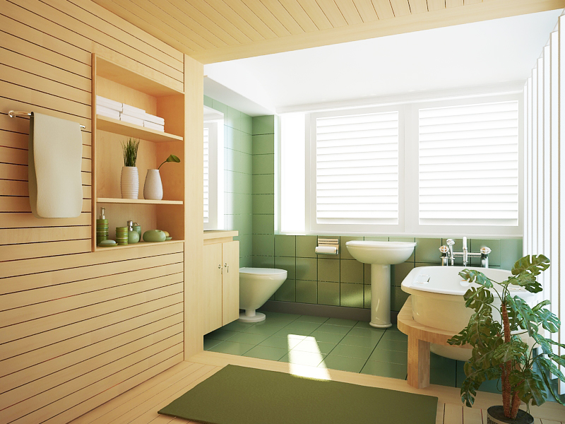 تشكيلة غاية فى الجمال من ديكورات الحمامات العالمية تصميمات 2012 Bathroom-by-jinkazamah