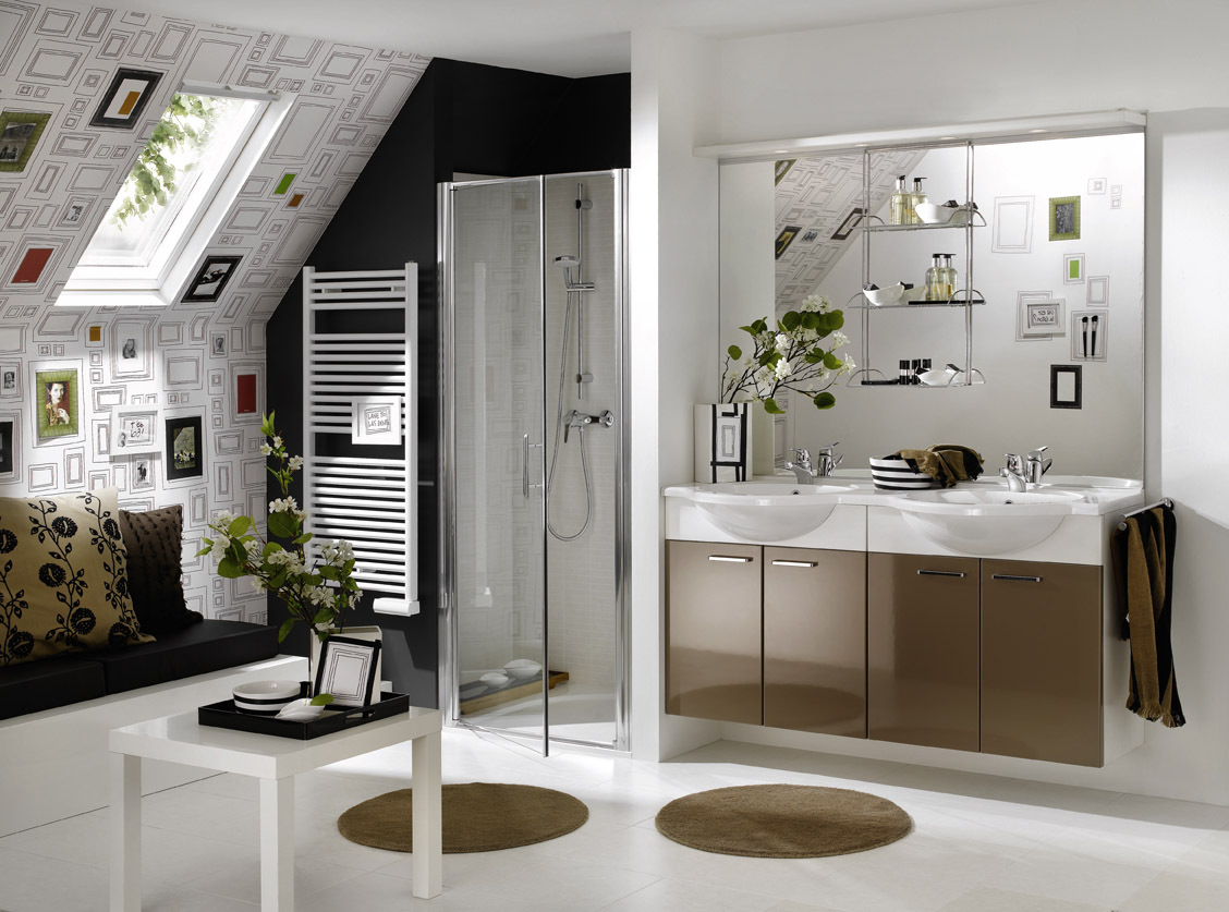 تشكيلة غاية فى الجمال من ديكورات الحمامات العالمية تصميمات 2012 Stylish-bathroom