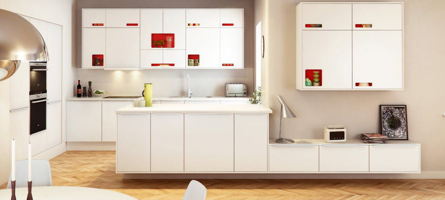 اكبر مجموعة ديكورات اهدااااء White-kichen-red-hardware-storage