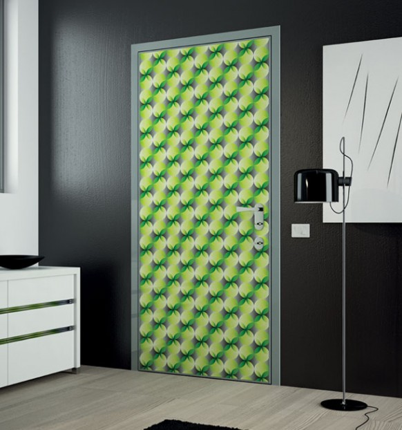 تصاميم الأبواب 2011 Neon-Green-Door-Design-by-Karim-Rashid-582x622