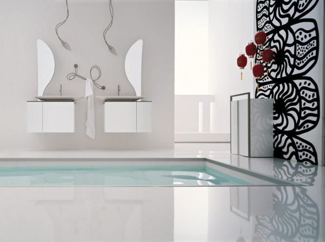 Fendi _ اثاث فيندي .. ملف خيالي .. Bathroom-wall-designs-665x496