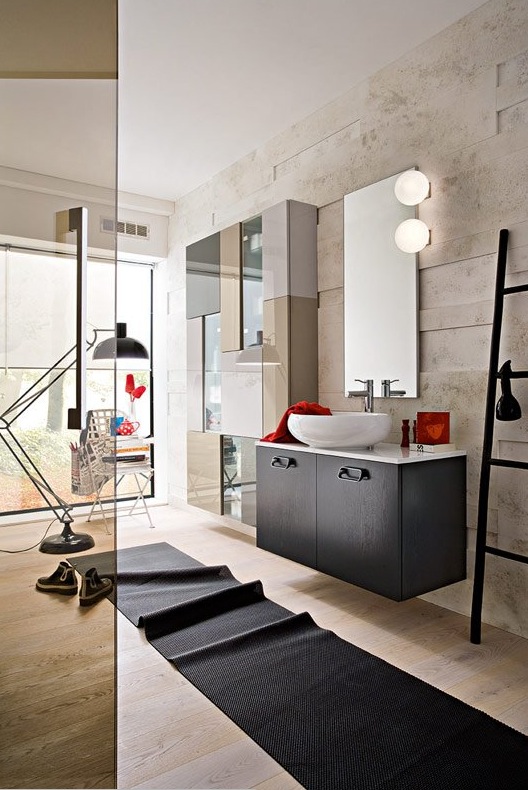 صور ديكورات حمامات جديدة روعه Chic-biege-bathroom