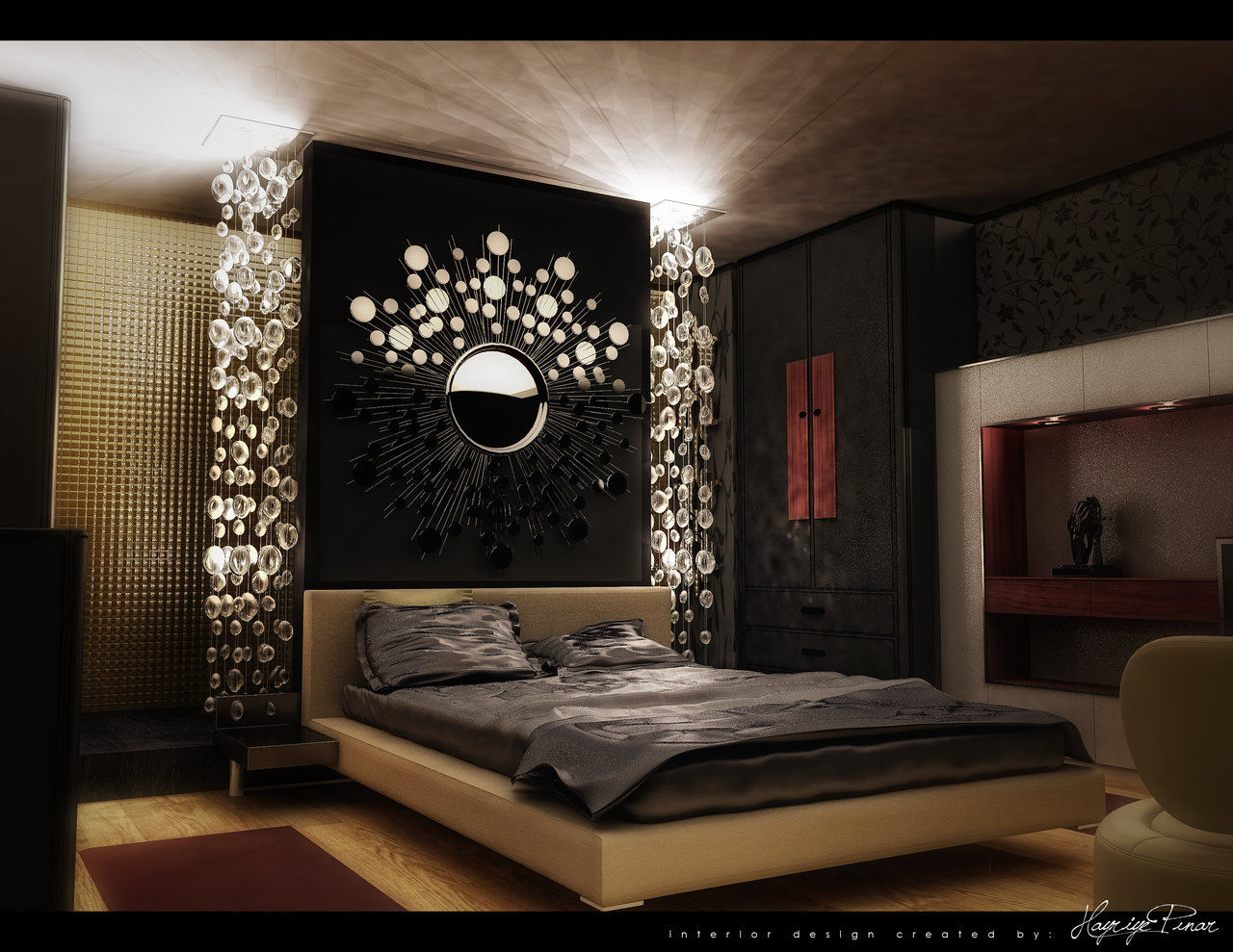 home decoration design Luxury-bedroom-design