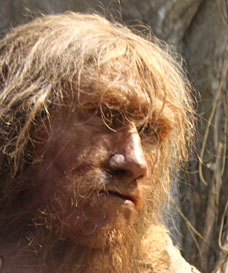 Le reconnaissez-vous ? Neandertal-reconstitution