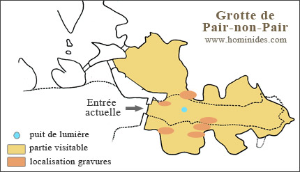 Grotte Pair-non-Pair en Aquitaine Plan-grotte-pair-non-pair