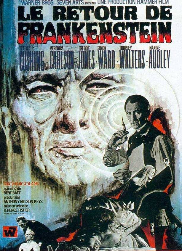 Le Retour de Frankenstein - 1969 - Terence Fisher  Retourdefrankenstein