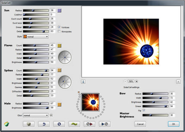 SolarCell 1.97 (x86/x64) Plug-in for Adobe Photoshop 1705101114410095