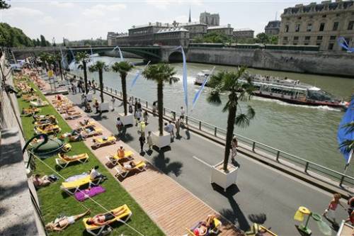 صور من مدينة الأنوار .. باريس Paris%20plage%20jour