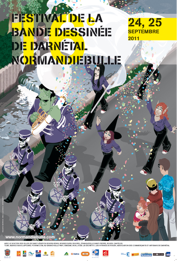 Festival de la Bande Dessinée de Darnétal - Normandiebulle - 24 & 25 sept. 2011 Normandiebulle2011