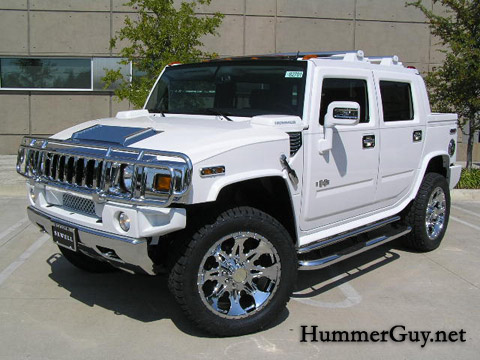 سيارتي المفضلة Hummer H2 2008CustomHummerH2SUTWhiteMonotone