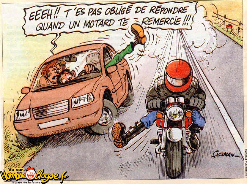 P'TAIN ....Téléphone au volant Motards