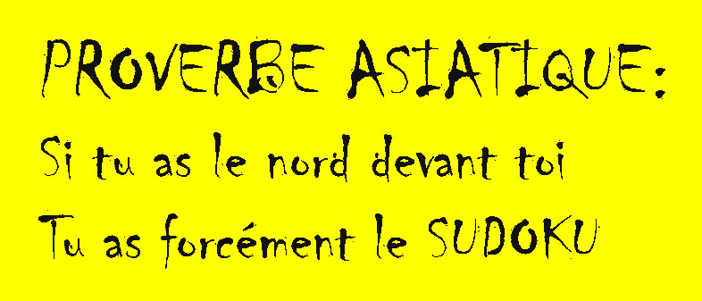 image drole Proverbe.asiatique.sudoku