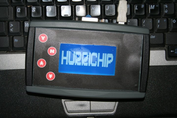Reprogrammation Hurrichips sur mitsu depuis 2007 Spidiy2