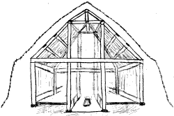 Maisons vikings Stong_interior_sketch
