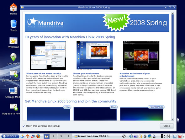 Disponibile Mandriva Linux 2008.1 Spring Mandriva2008