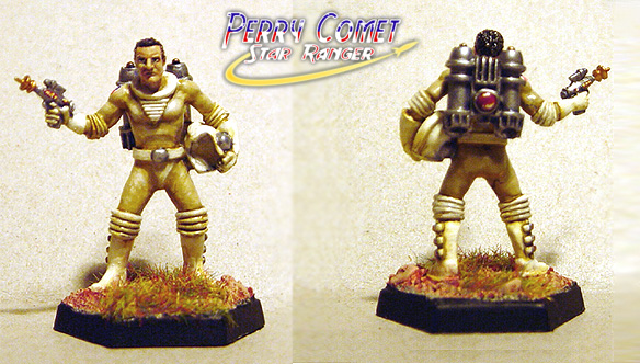 SPACE PLAYSET CAPTAIN_PERRY_COMET