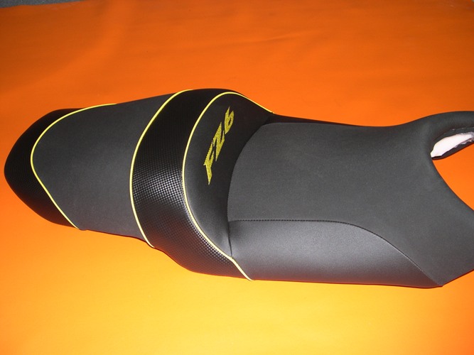 Selle confort FZ6JAUNE2