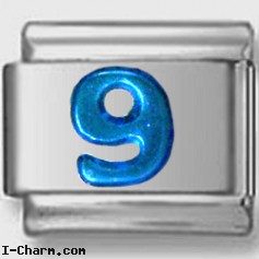 500 Pictures Charms-number-9-enamel-charm-36