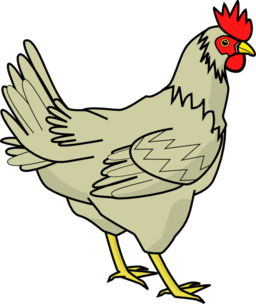 أسماء اصوات الحيوانات Clipart-chicken-256x256-104d