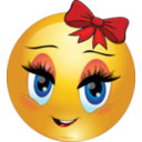 Thank You Ponee  Clipart-cute-girl-smiley-emoticon-be54