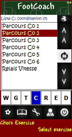 [SOFT] FOOTCOACH 0.5 : Listing d'exercices d'entraînement de football [Gratuit] Accueil