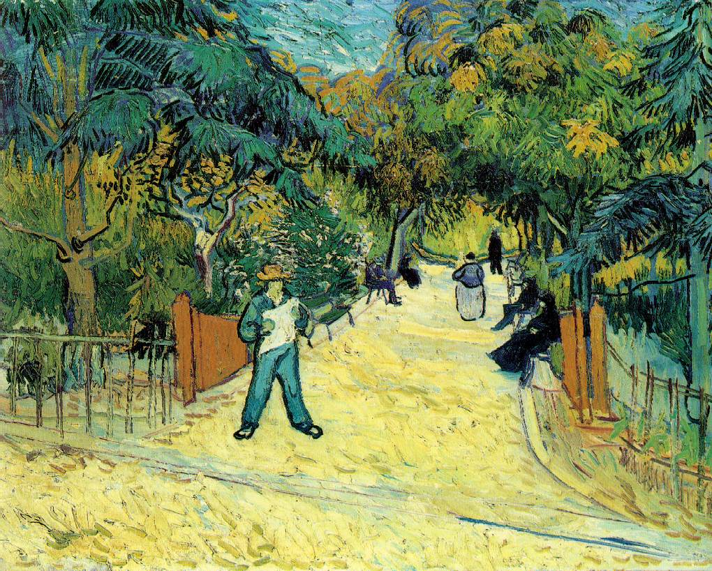   من أعمال الفنان الخالد فنسنت فان كوخ .. Vincent van Gogh Paintings  Entrance