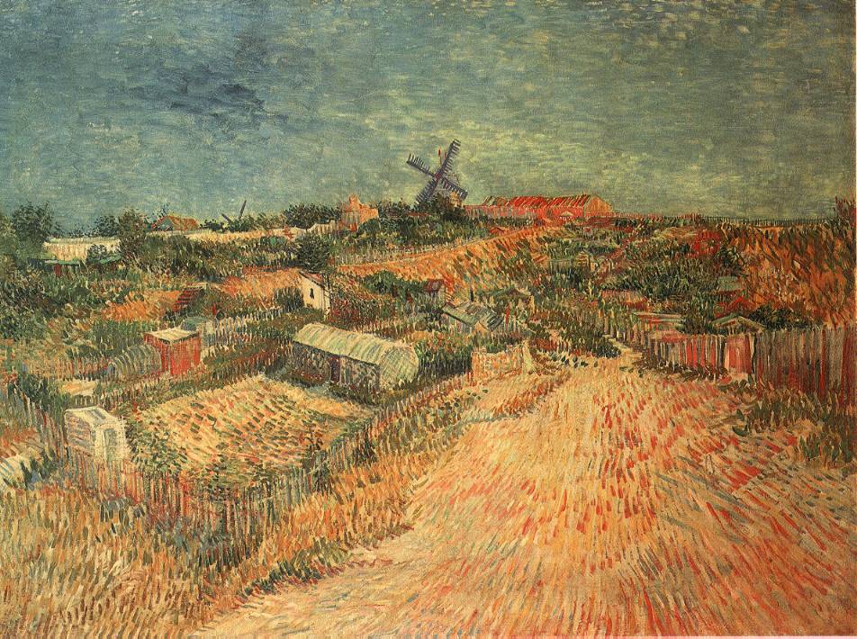   من أعمال الفنان الخالد فنسنت فان كوخ .. Vincent van Gogh Paintings  Gogh.vegetable-montmartre