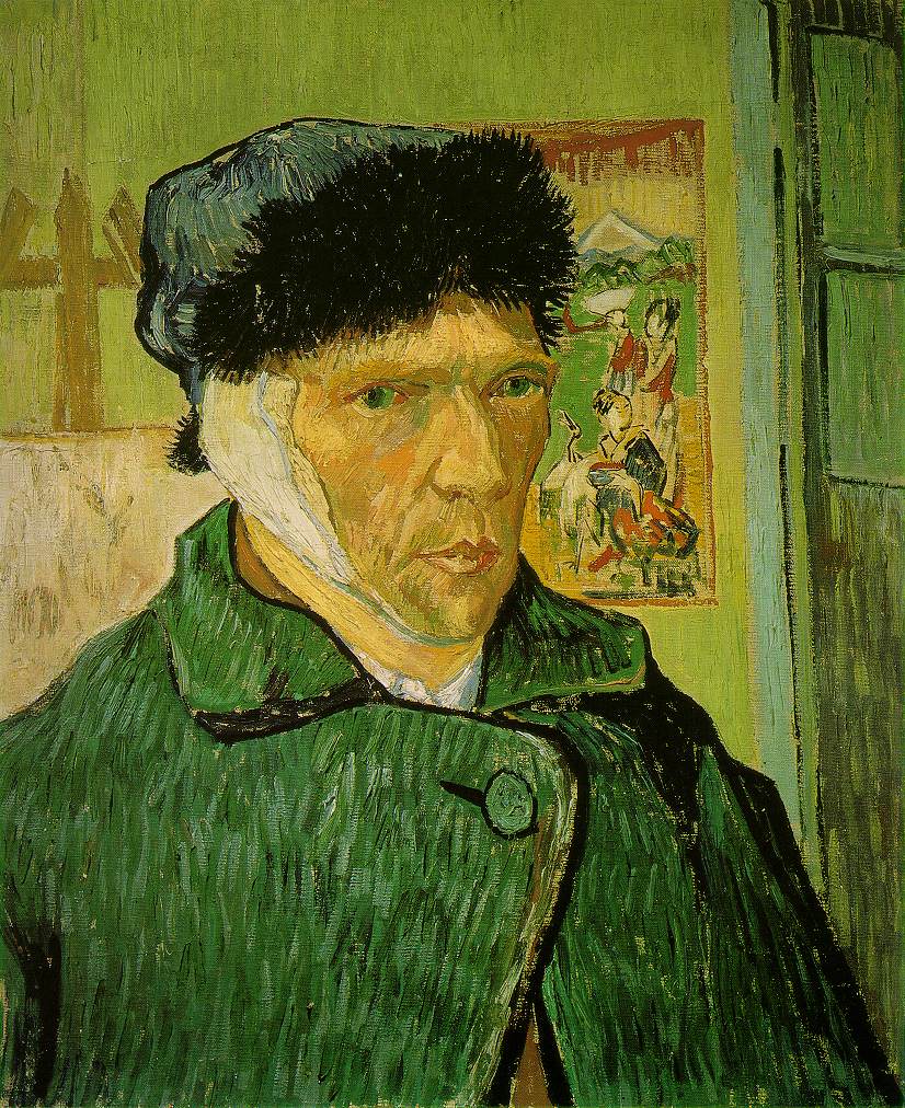   من أعمال الفنان الخالد فنسنت فان كوخ .. Vincent van Gogh Paintings  Gogh.bandaged-ear