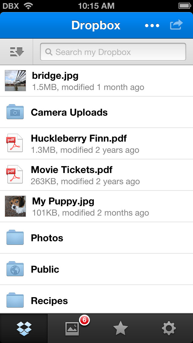  Dropbox Update Brings Easier Way to Share Links, Adds Swipe Gesture 128209