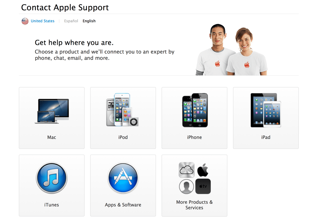 Apple Rolls Out Revamped AppleCare Support Site With 24/7 Live Chat 136479-1280