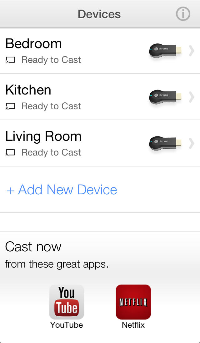 Google Releases Chromecast App for iOS Letting You Setup and Manage Your Chromecast 136500