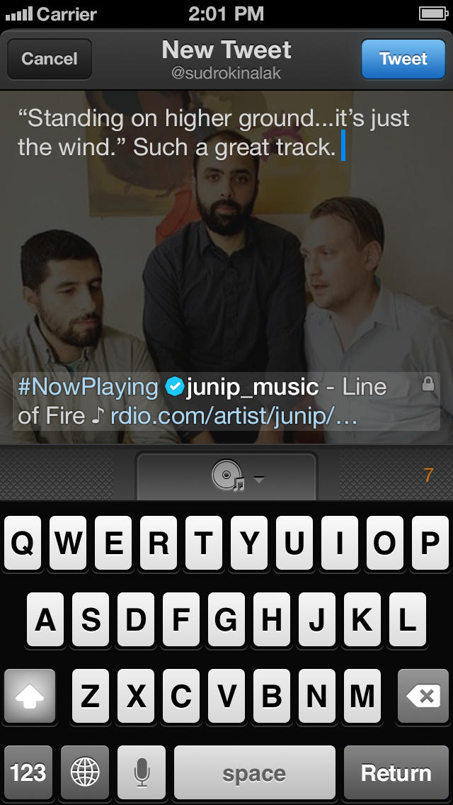 Twitter #Music App Updated To Show Tweets In #NowPlaying Feed 138375