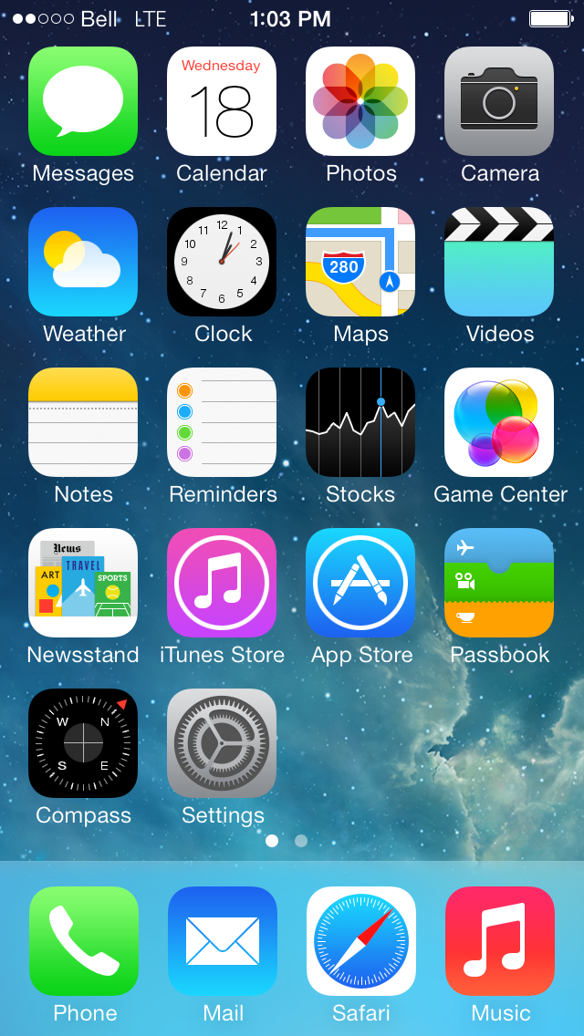 Apple has officially released iOS 7, the long awaited revamp of its mobile operating system.  140686