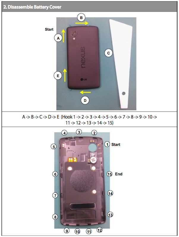 Leaked Service Manual for the Unreleased Google Nexus 5? 143910