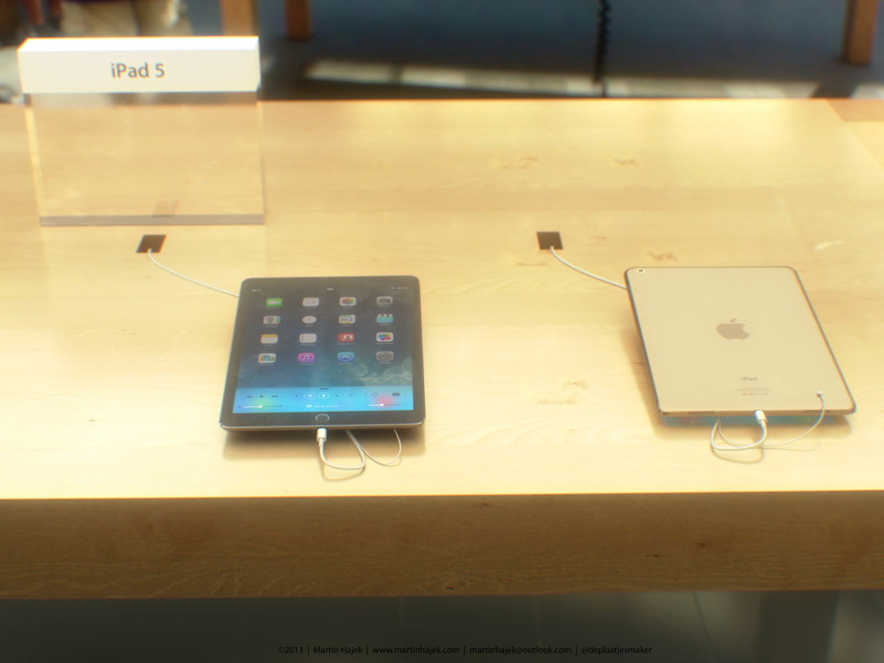 Renderings Show Rumored iPad 5 in the Apple Store [Images] 144987-1280