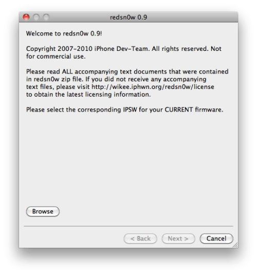 iPhone Dev-Team Releases RedSn0w 0.9 Final  26271-500