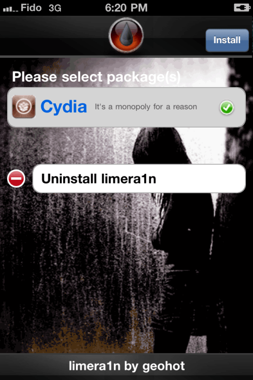 Limera1n, Greenpois0n Jailbreak OS 4.1 cho iPhone, iTouch & 3.2 iPad 41279-500