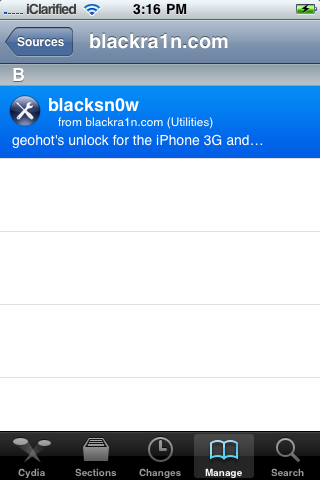 How to Unlock the iPhone 3G, 3GS Using BlackSn0w 21656