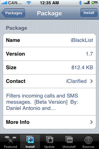 How to Filter iPhone Calls and SMS Using iBlackList 4563