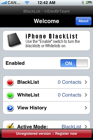 How to Filter iPhone Calls and SMS Using iBlackList 4570
