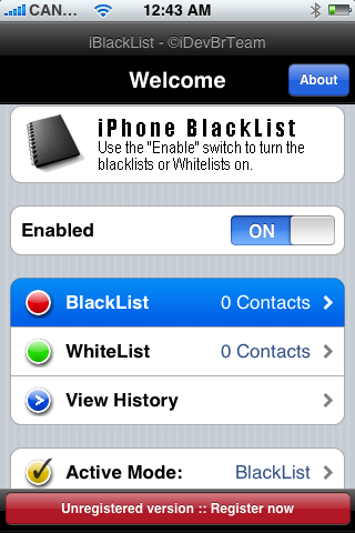 How to Filter iPhone Calls and SMS Using iBlackList 4571