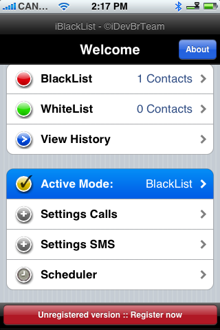 How to Filter iPhone Calls and SMS Using iBlackList 4576