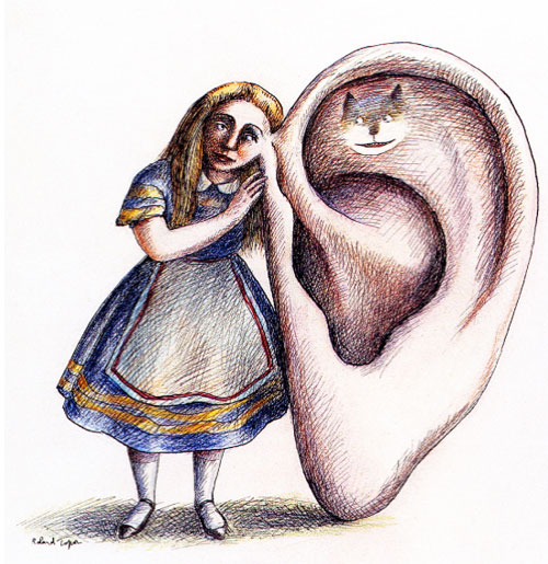 Lewis Carroll - oeuvres (Alice..., Miroir, Snark...) Topor